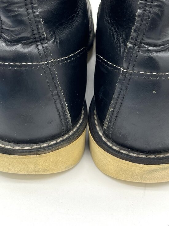 Red Wing Boots 8130 Classic Moc Leather Black Made in USA  Men Size 8E main image 9